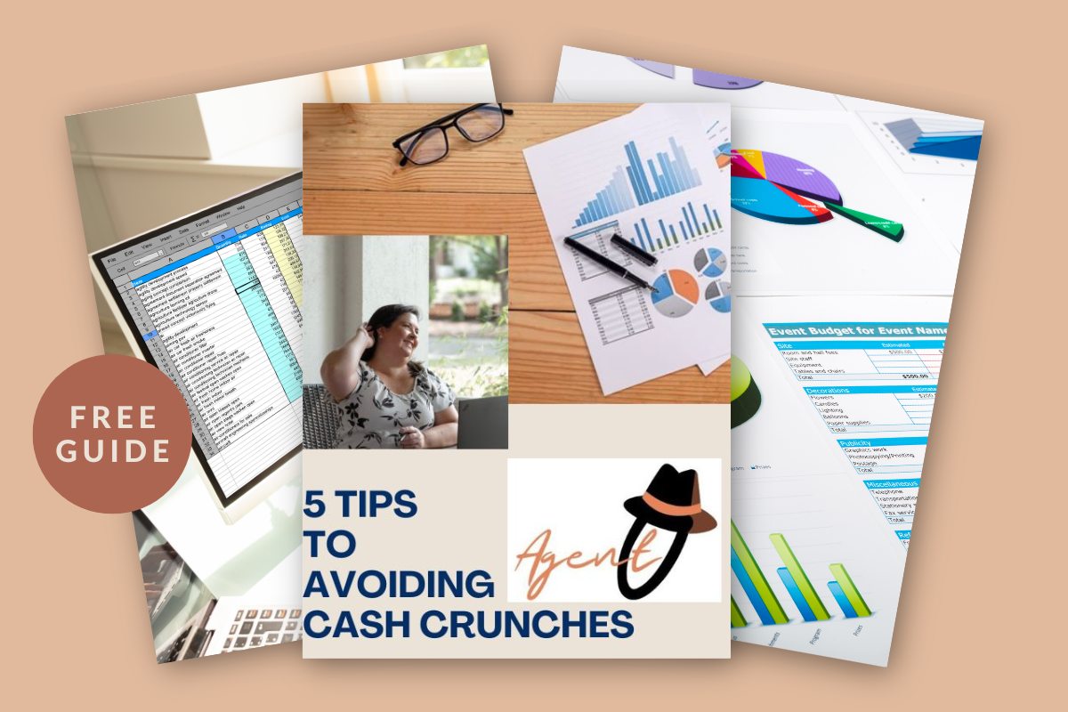 How To Avoid Cash Crunches Free Guide by Agent O for Small Business Owners