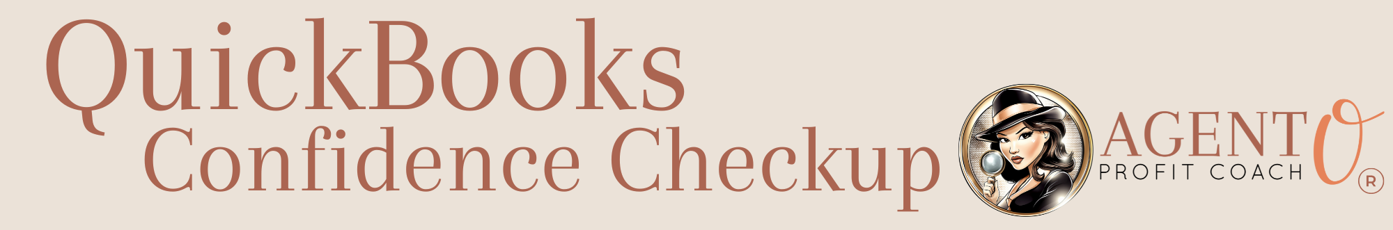 Image showing the Agent O product titled QuickBooks Confidence Checkup